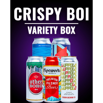 Crispy Boi Lager Variety Box (Free Shipping)